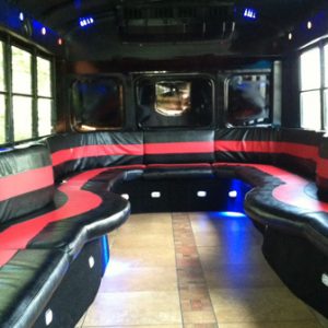 Party Bus Limo seating