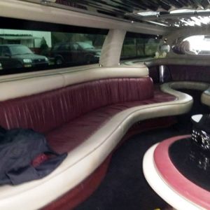 Wedding Limo Interior