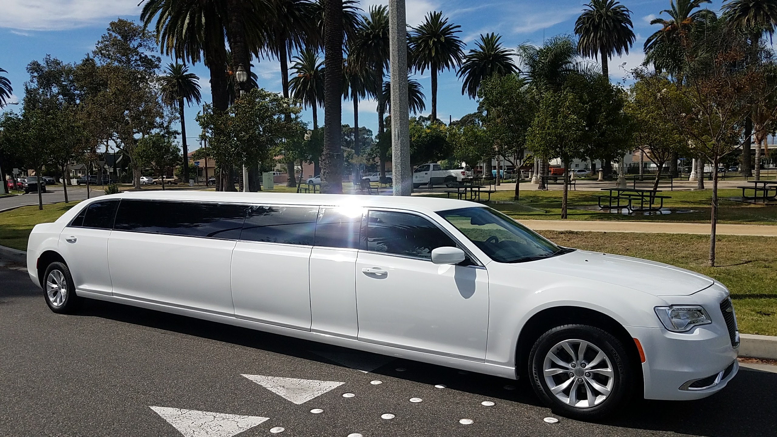 Five Door Chrysler 300 White 140-inch 2016 Limo For Sale #1251